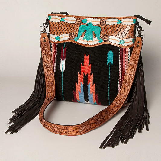 LC-ADBGZ251A  Crossbody Genuine Western Leather Women Bag