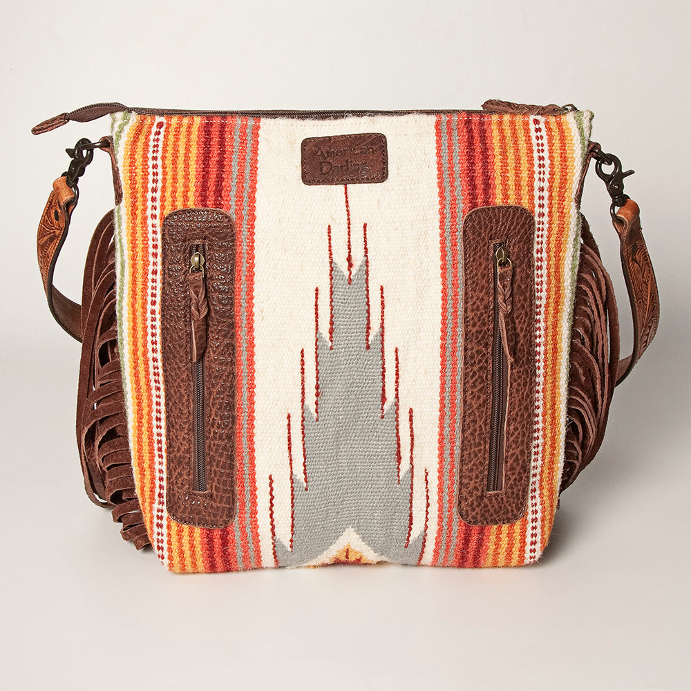 LC-ADBGZ365B Crossbody Genuine Western Leather Women Bag