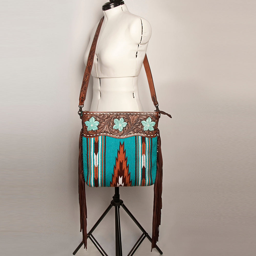 LC-ADBGZ171B Crossbody Genuine Western Leather Women Bag