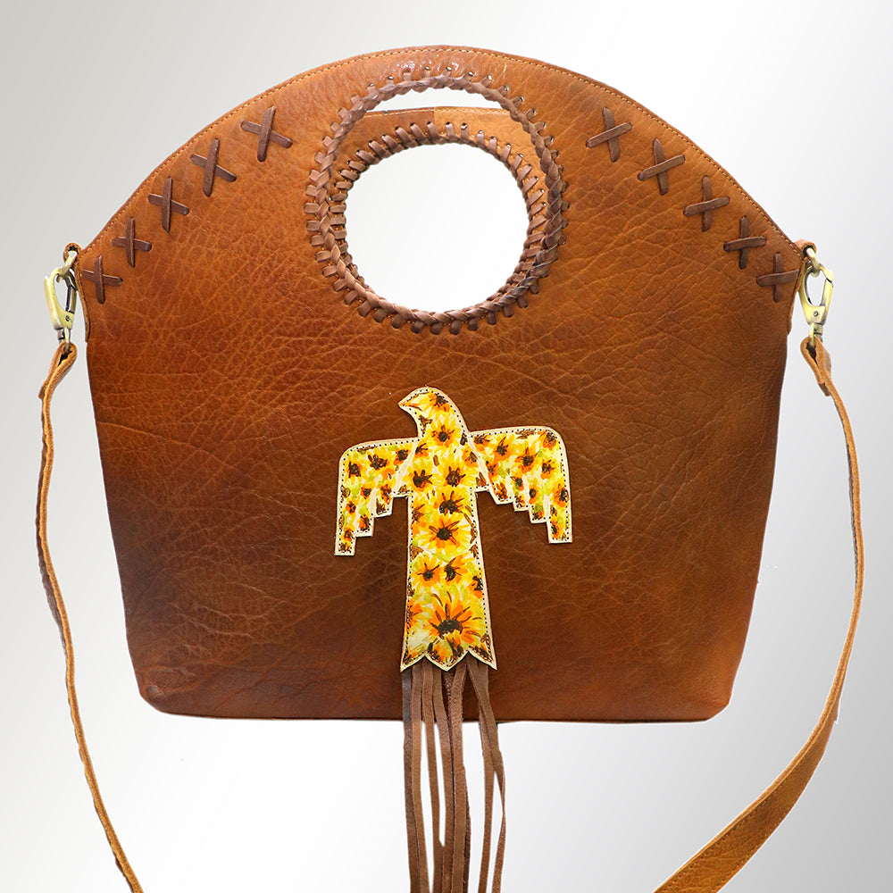 ADBGM257 Bucket Genuine Western Leather Women Bag