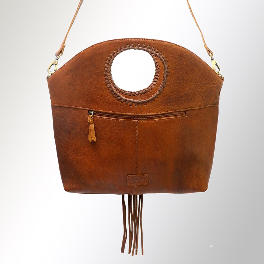 ADBGM257 Bucket Genuine Western Leather Women Bag