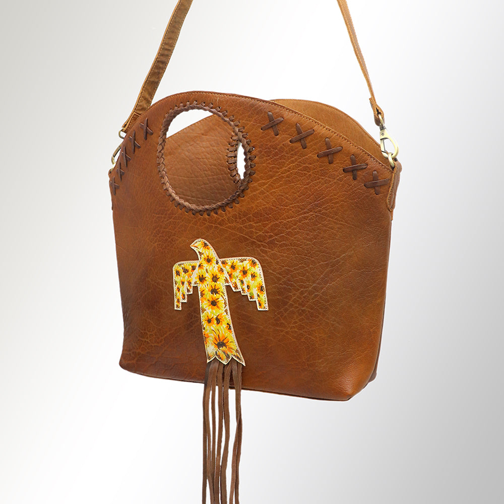 ADBGM257 Bucket Genuine Western Leather Women Bag