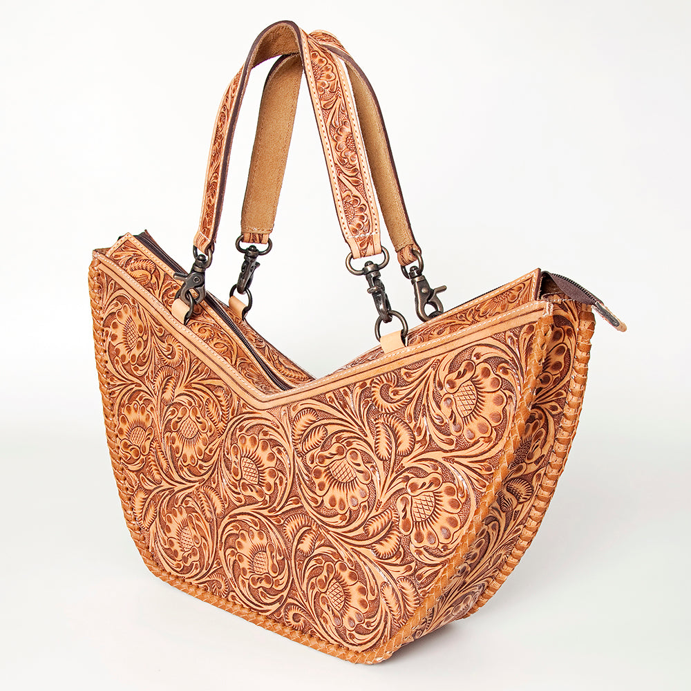 LC-ADBG831 Tote Genuine Western Leather Women Bag