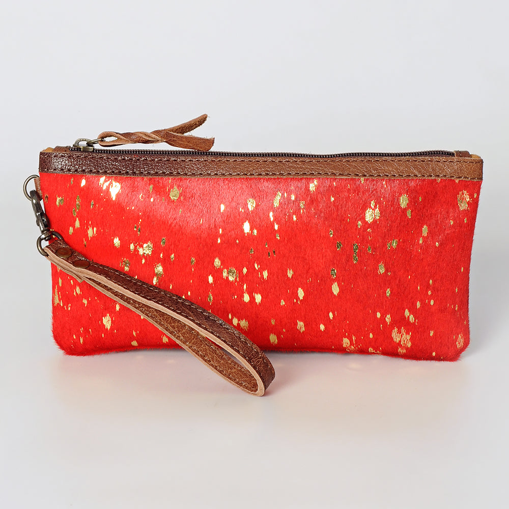 ADBG344 Wristlet Genuine Western Leather Women Bag Belle