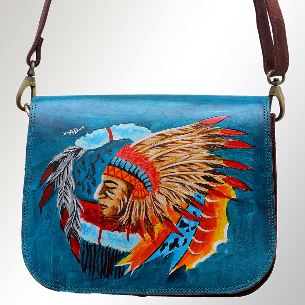 ADBGM191 Messenger Genuine Western Leather Women Bag