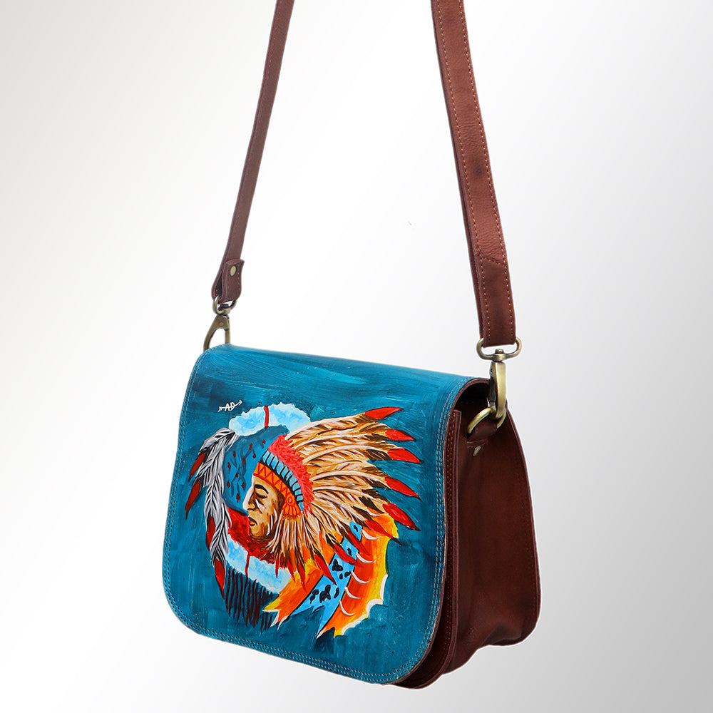 ADBGM191 Messenger Genuine Western Leather Women Bag