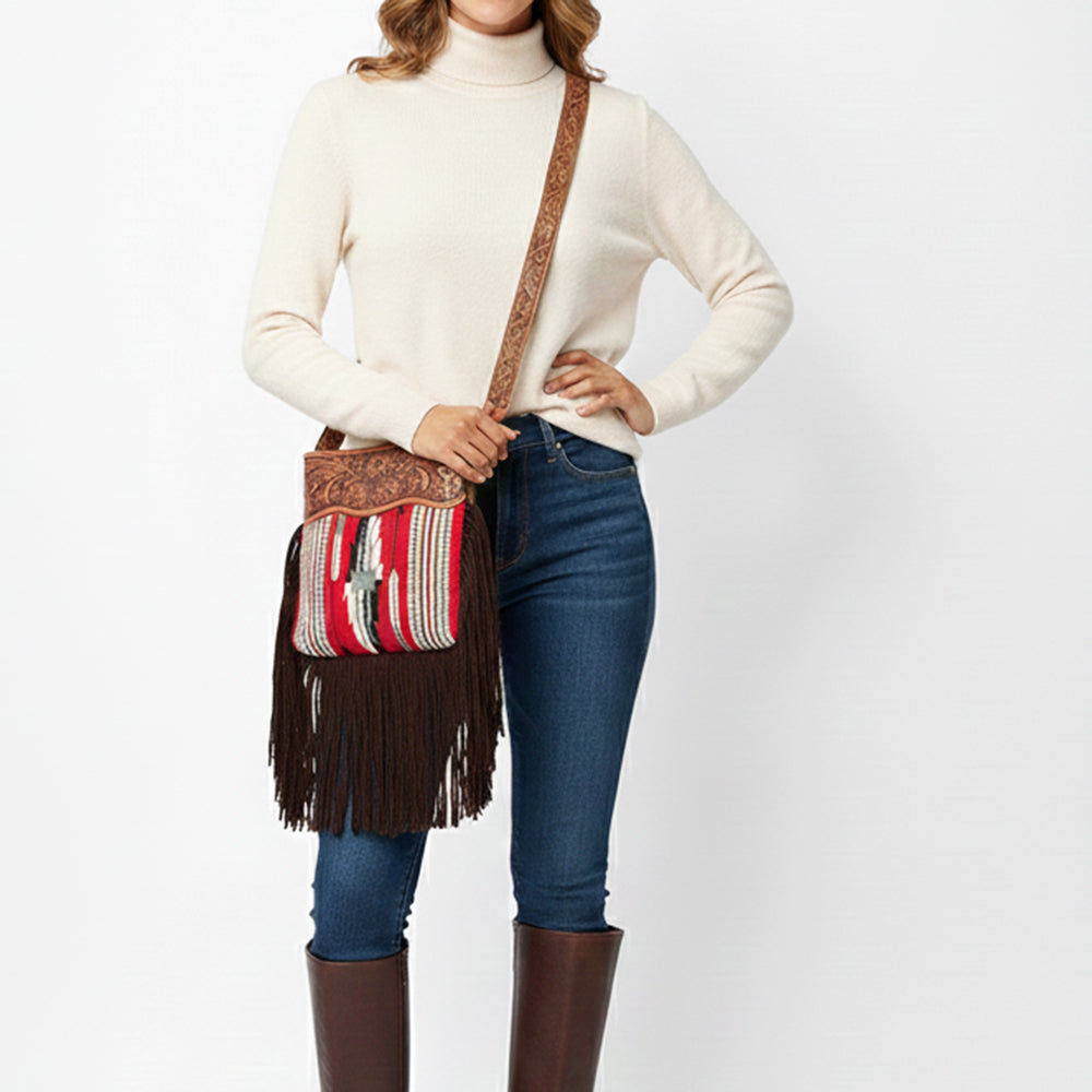 LC-ADBGZ629 Crossbody Genuine Western Leather Women Bag