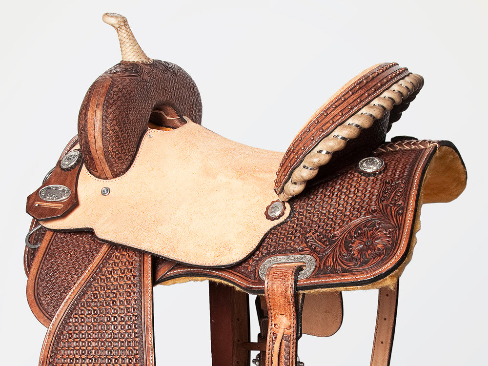BER252-Western Leather Headstall