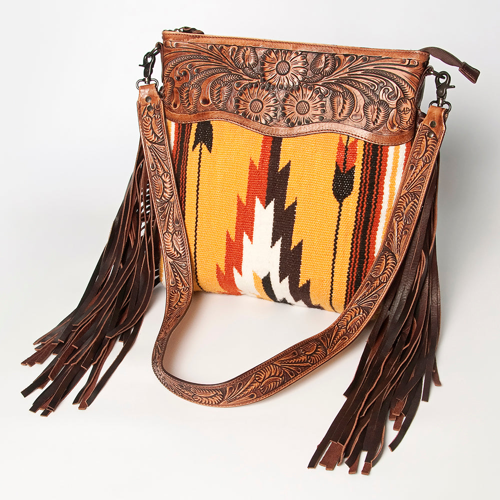 LC-ADBGZ567D Crossbody Genuine Western Leather Women Bag