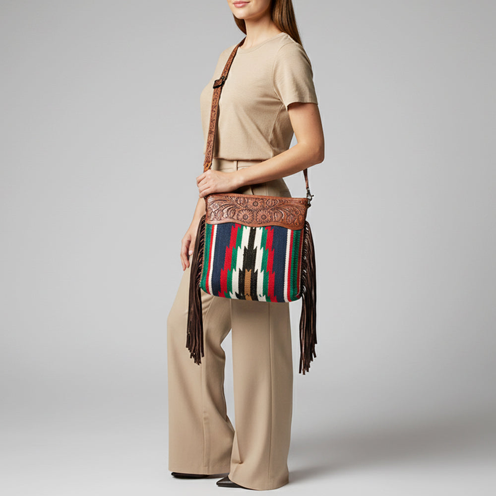 LC-ADBGZ570A Crossbody Genuine Western Leather Women Bag