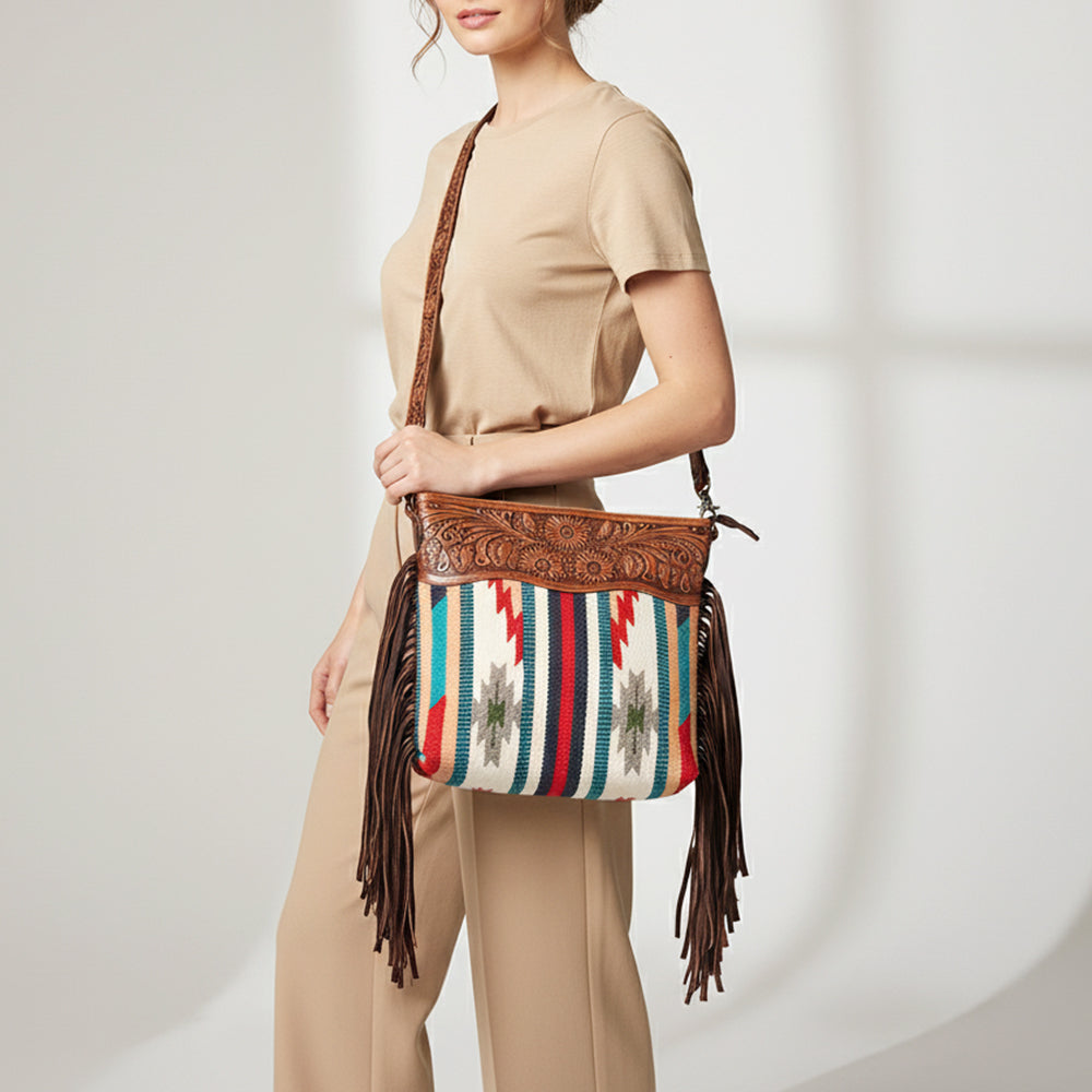 LC-ADBGZ571A Crossbody Genuine Western Leather Women Bag