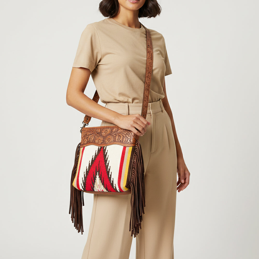 LC-ADBGZ566A Crossbody Genuine Western Leather Women Bag