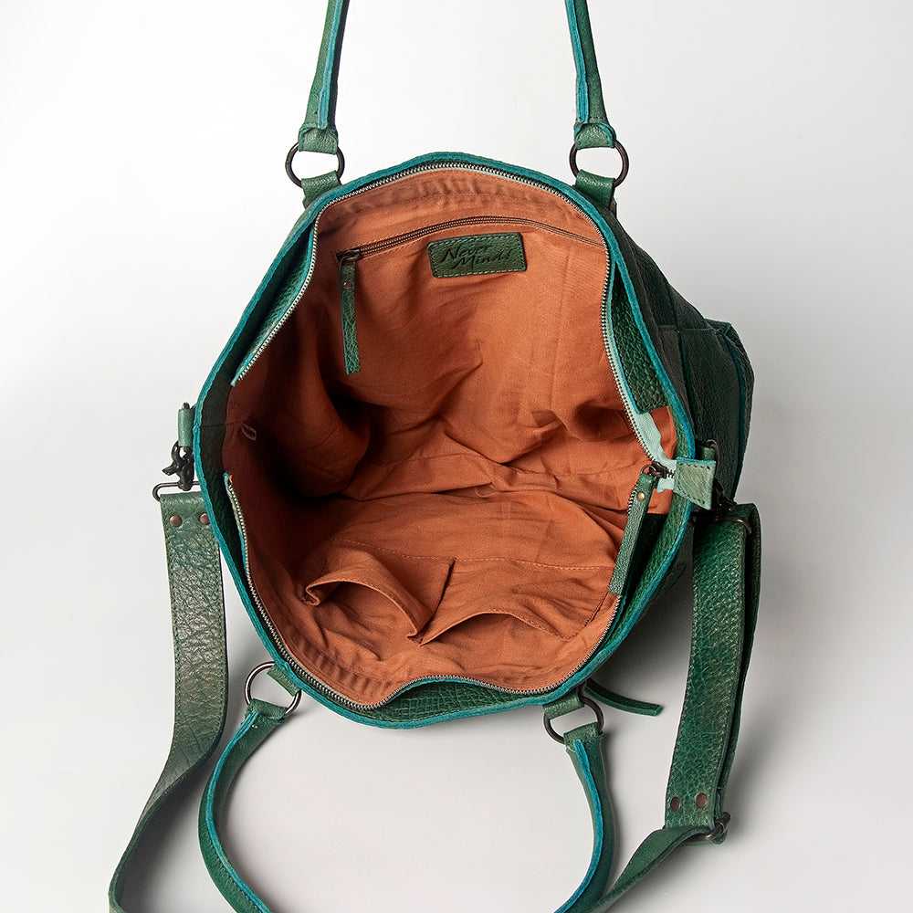 NMBGZ126 Tote Genuine Leather women bag western Bag