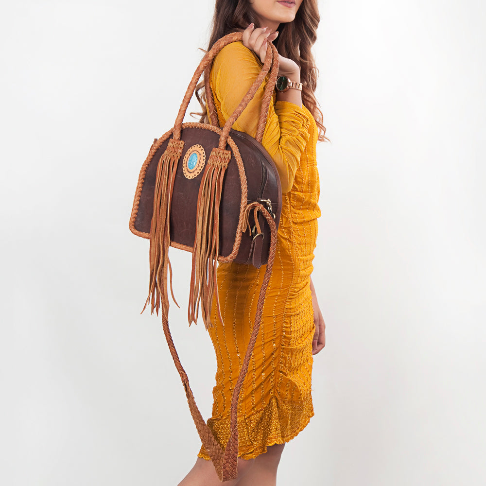 LC-ADBGD162 Tote Genuine Western Leather Women Bag