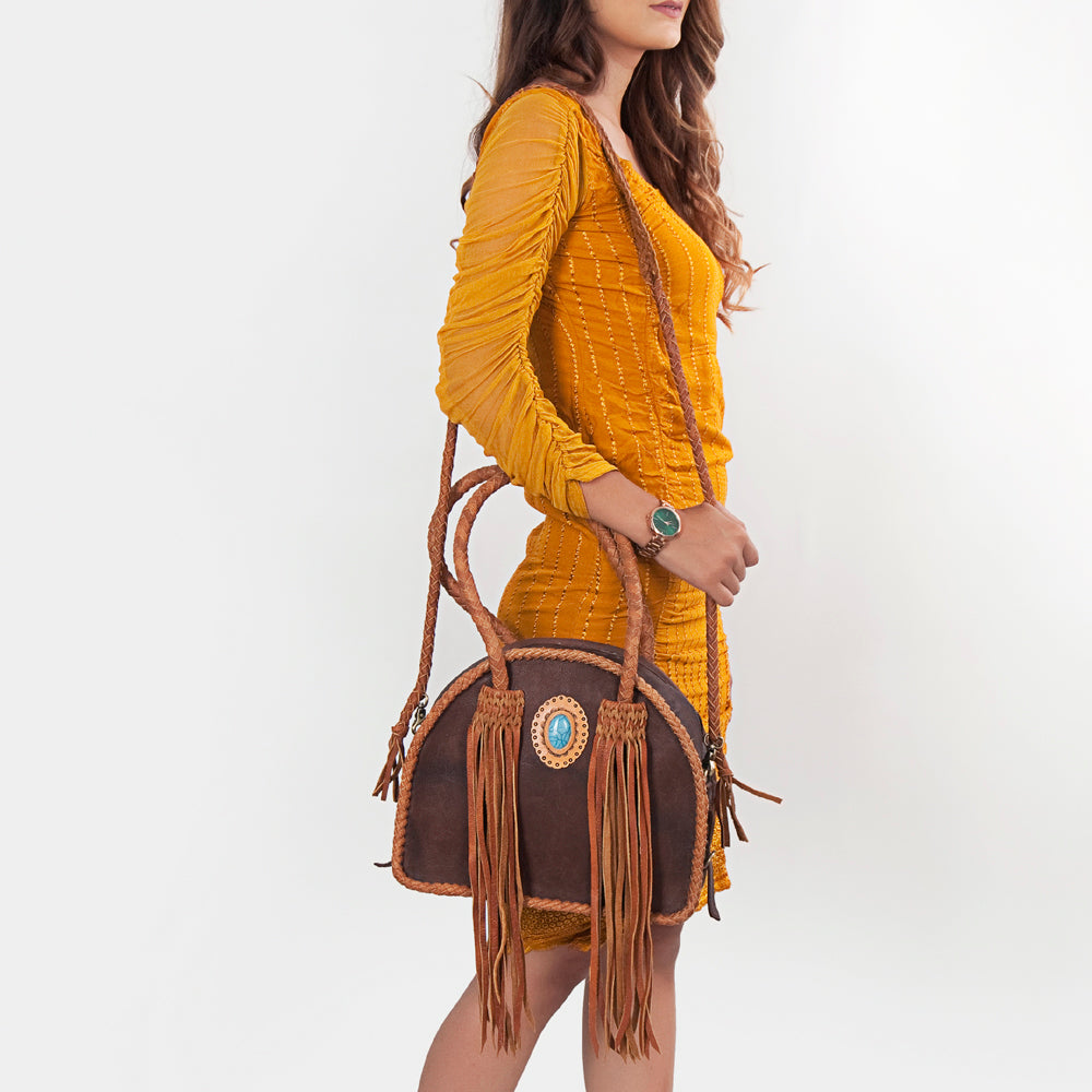 LC-ADBGD162 Tote Genuine Western Leather Women Bag