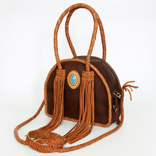 LC-ADBGD162 Tote Genuine Western Leather Women Bag