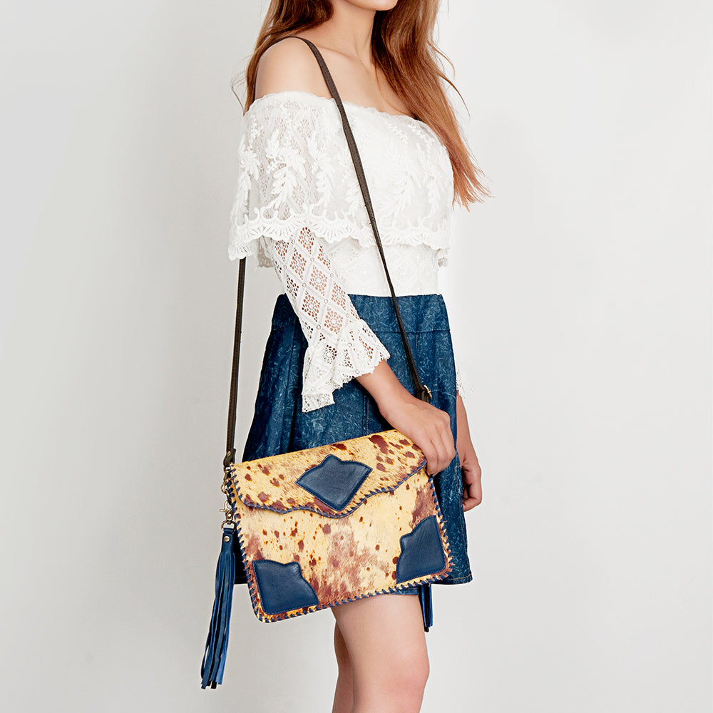 ADBGD163 Crossbody Genuine Western Leather Women Bag