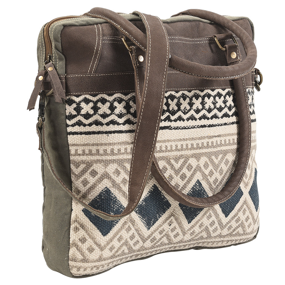 LC-KB108 Tote Upcycled Canvas Ladies Bag