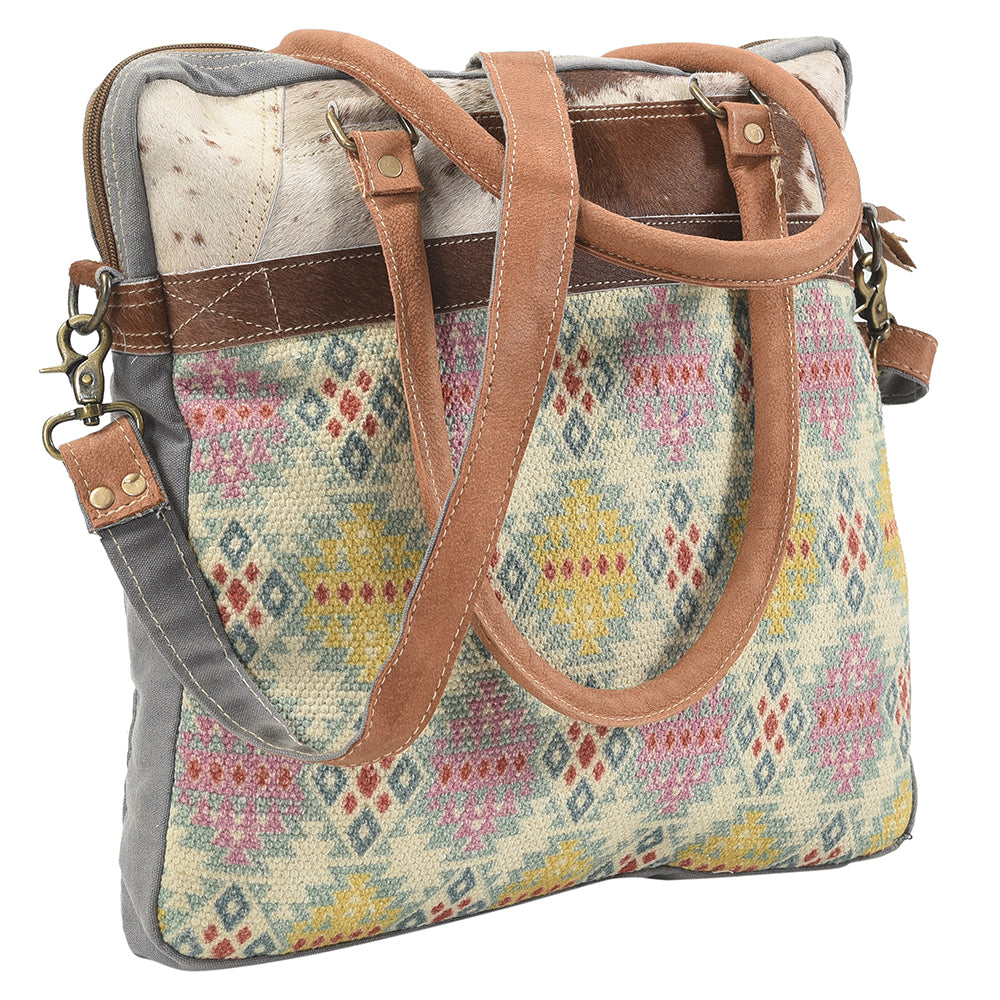 LC-KB109 Tote Upcycled Canvas Ladies Bag