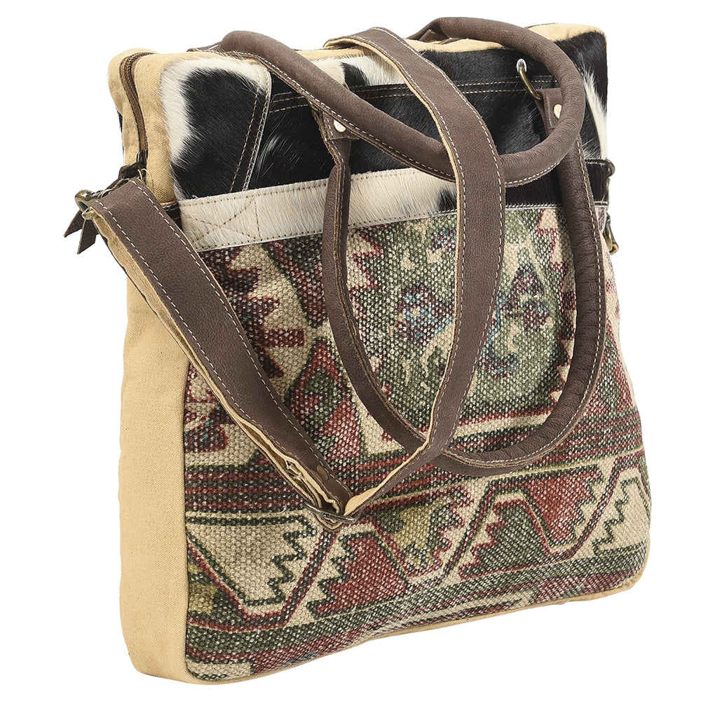 LC-KB110 Tote Upcycled Canvas Ladies Bag