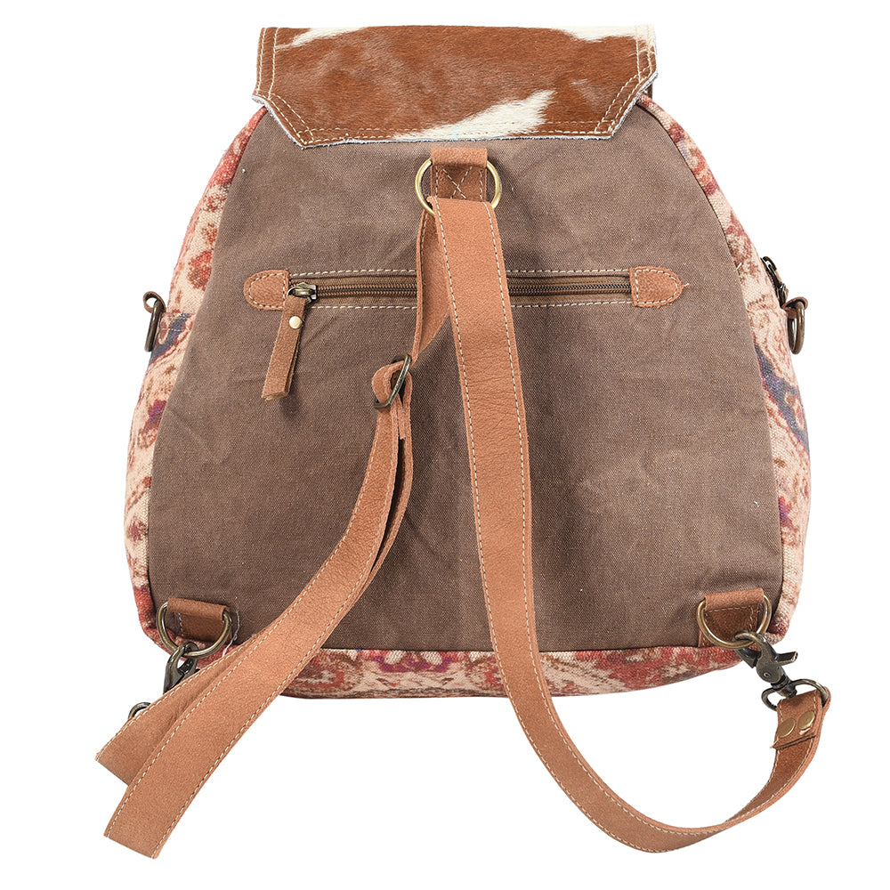 LC-KB115 Backpack Upcycled Canvas Ladies Bag