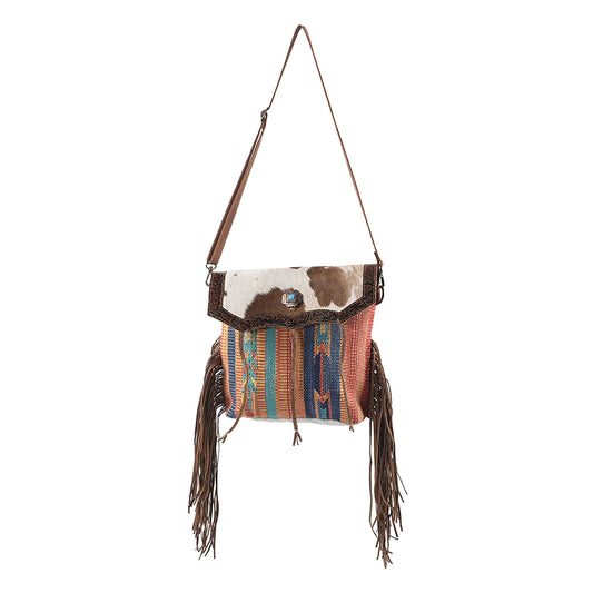 LC-KB119  Crossbody Upcycled Canvas Ladies Bag