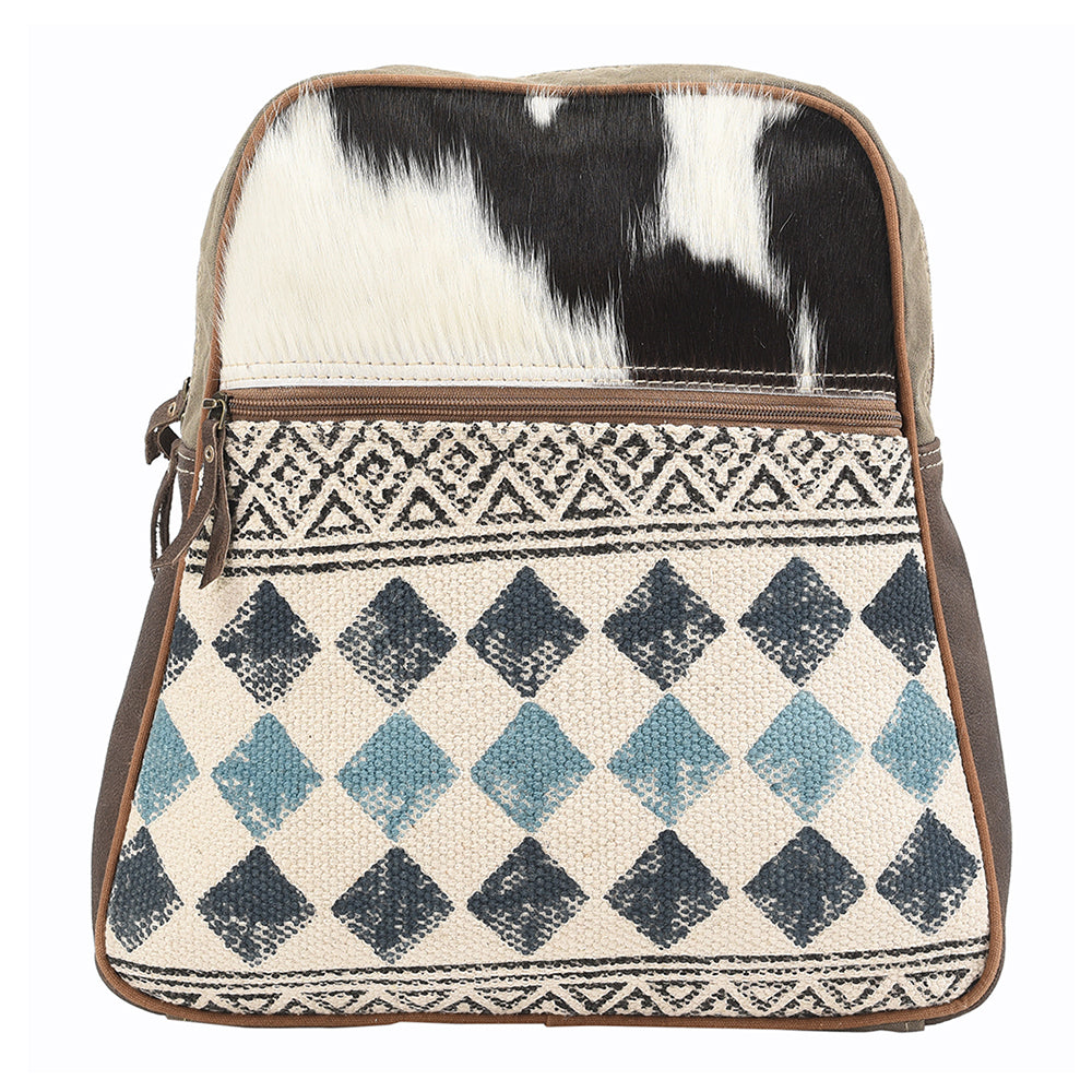 LC-KB123 Backpack Upcycled Canvas Ladies Bag