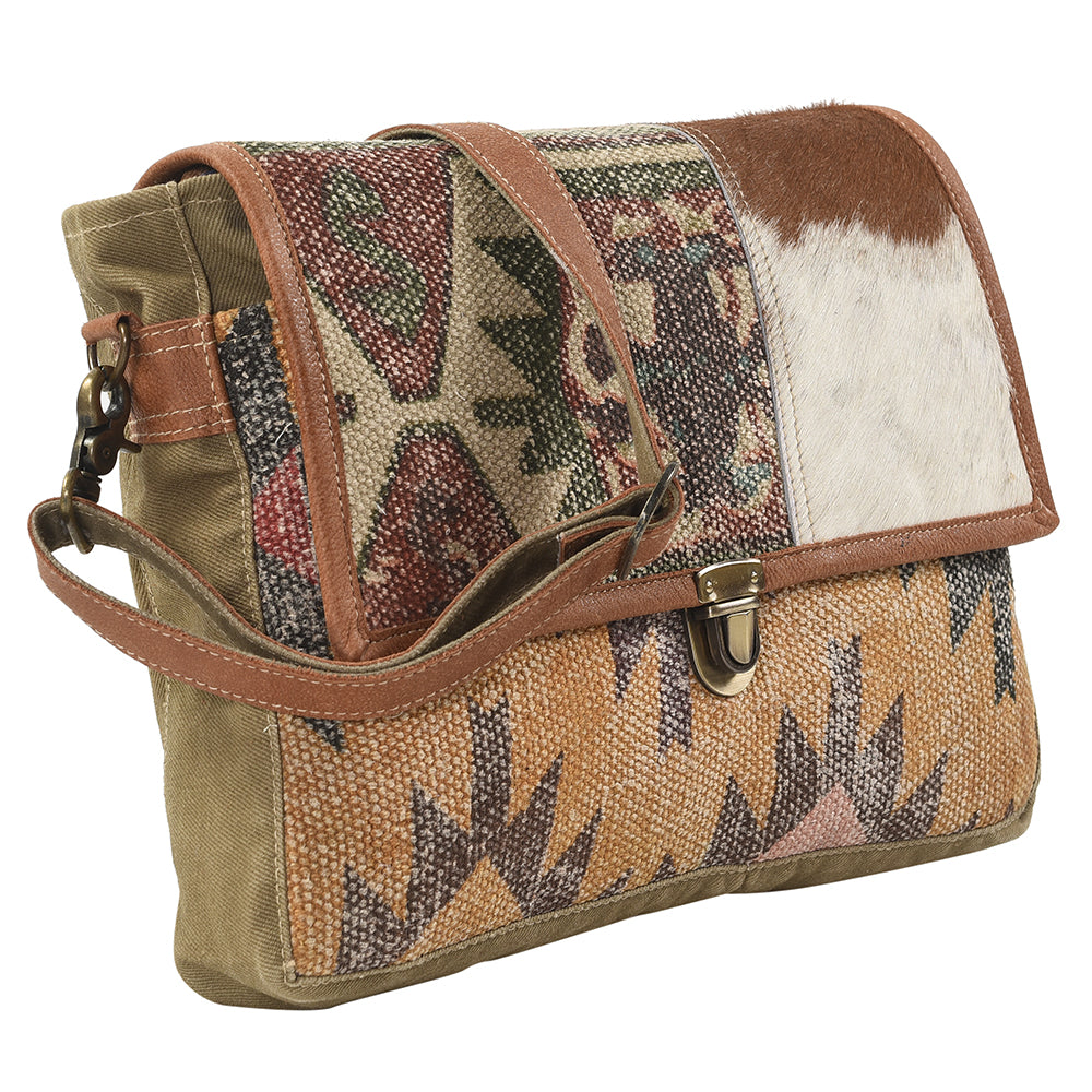 LC-KB125  Crossbody Upcycled Canvas Ladies Bag
