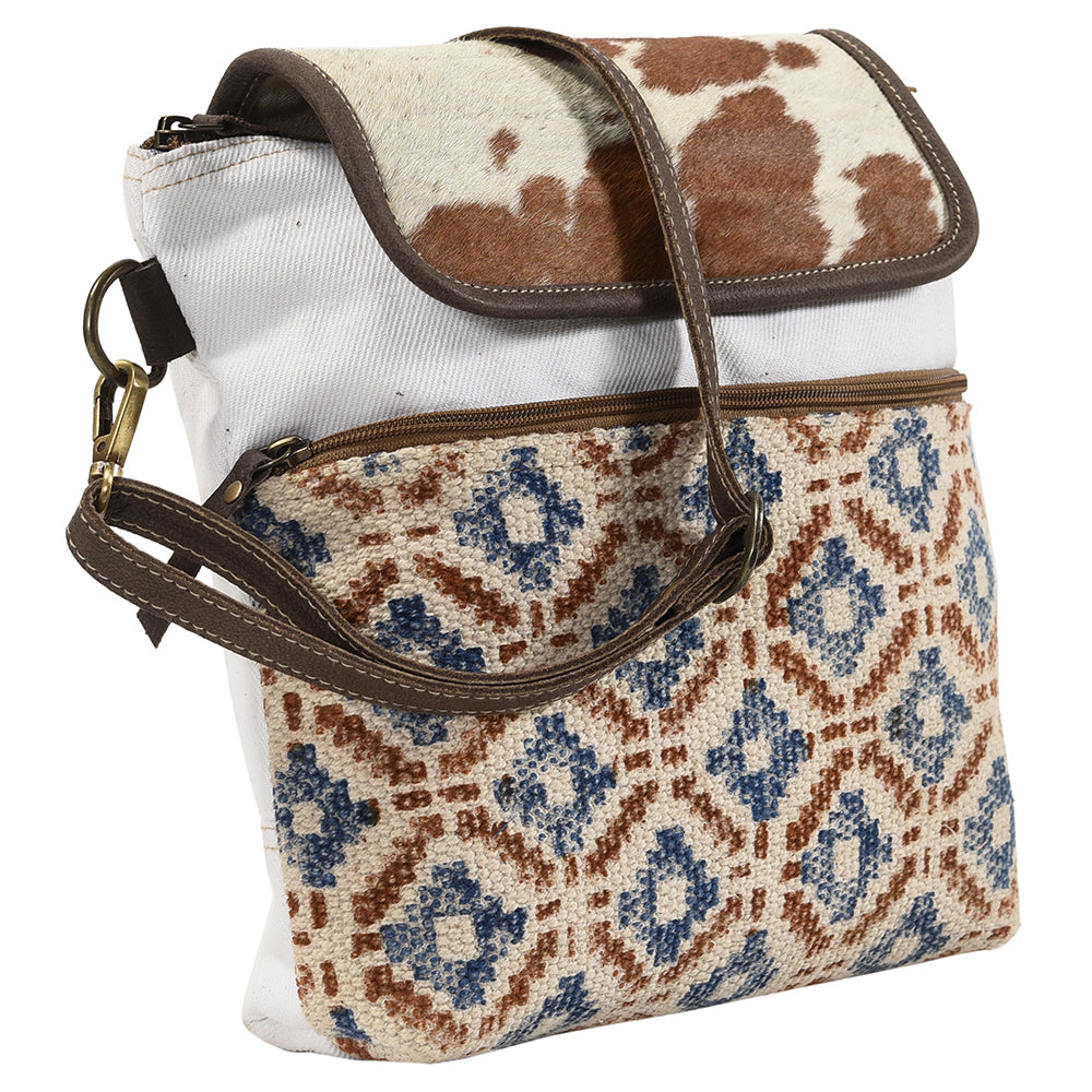 LC-KB127 Crossbody Upcycled Canvas Ladies Bag