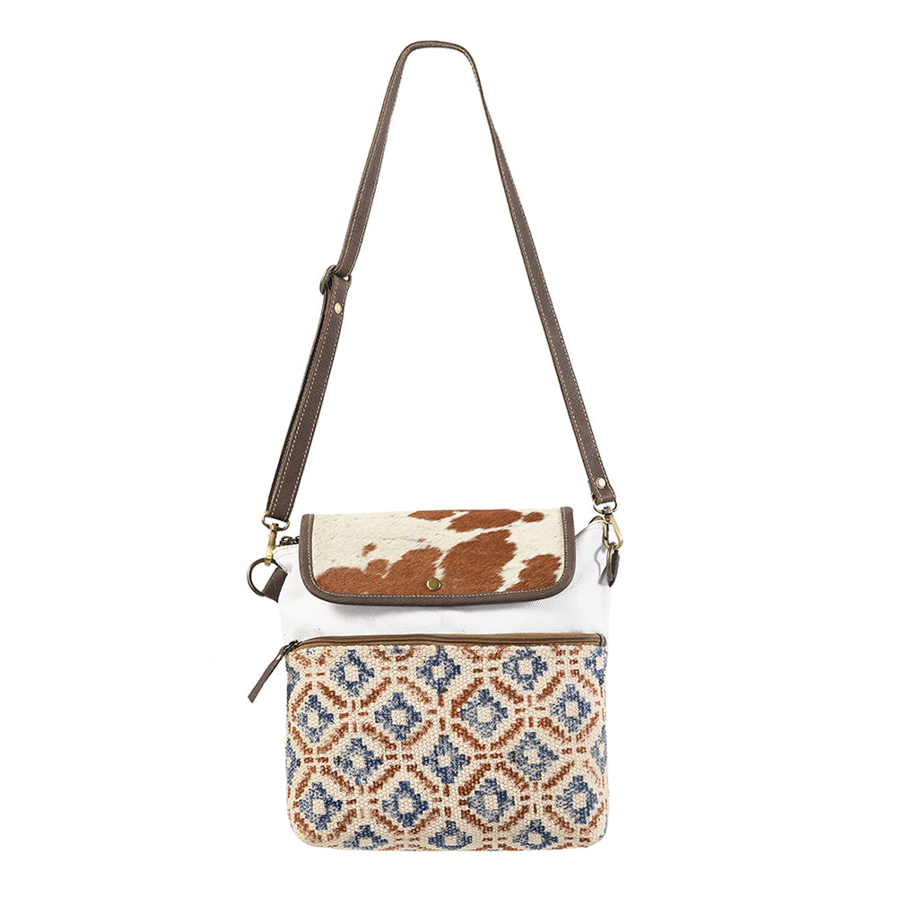 LC-KB127 Crossbody Upcycled Canvas Ladies Bag