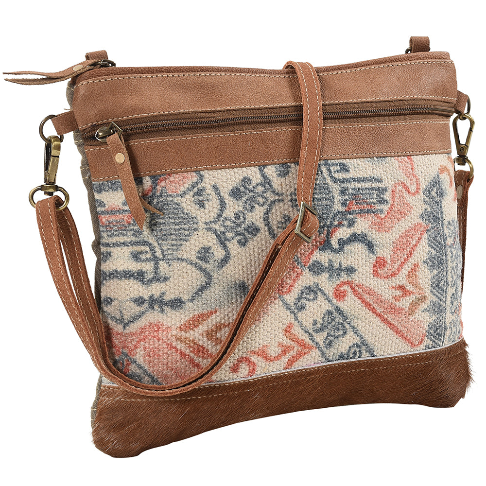 LC-KB130 Crossbody Upcycled Canvas Ladies Bag