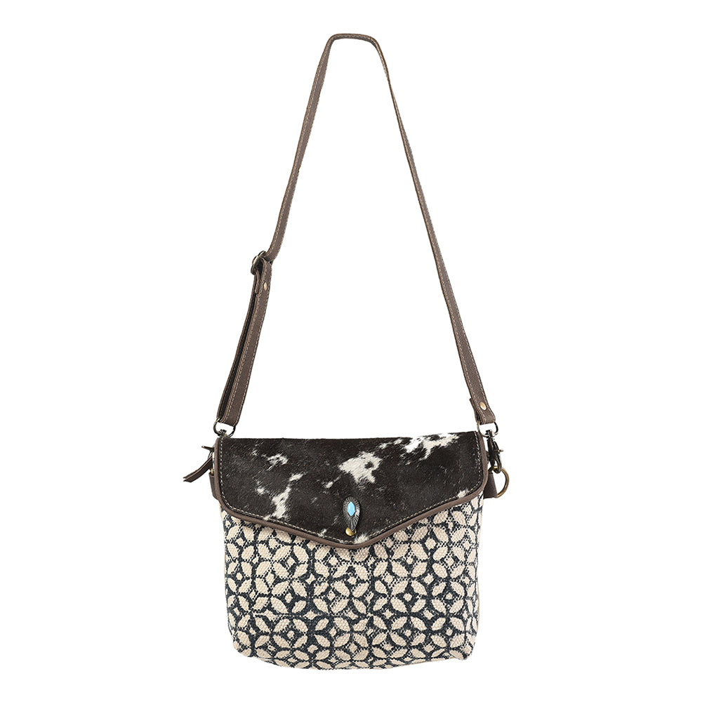 LC-KB133  Crossbody Upcycled Canvas Ladies Bag