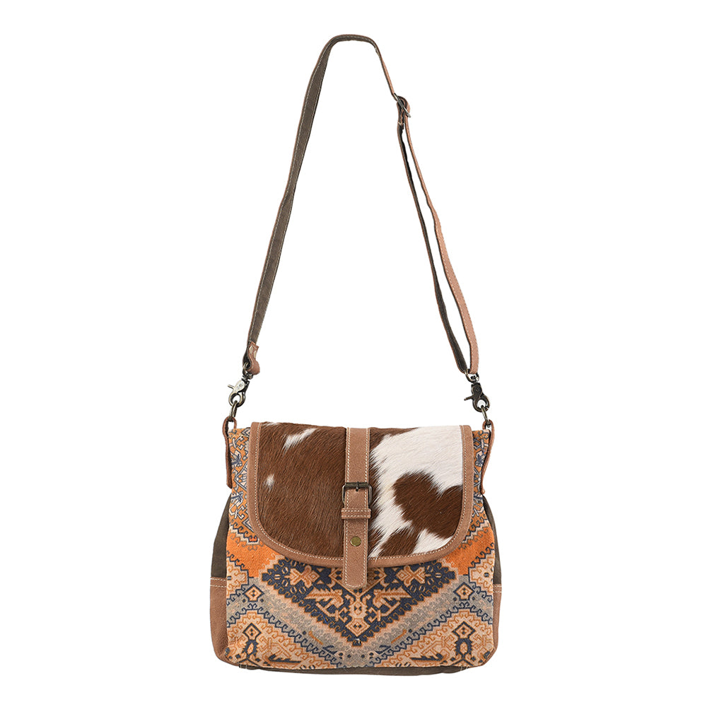 KB144 Messenger Upcycled Canvas Ladies Bag