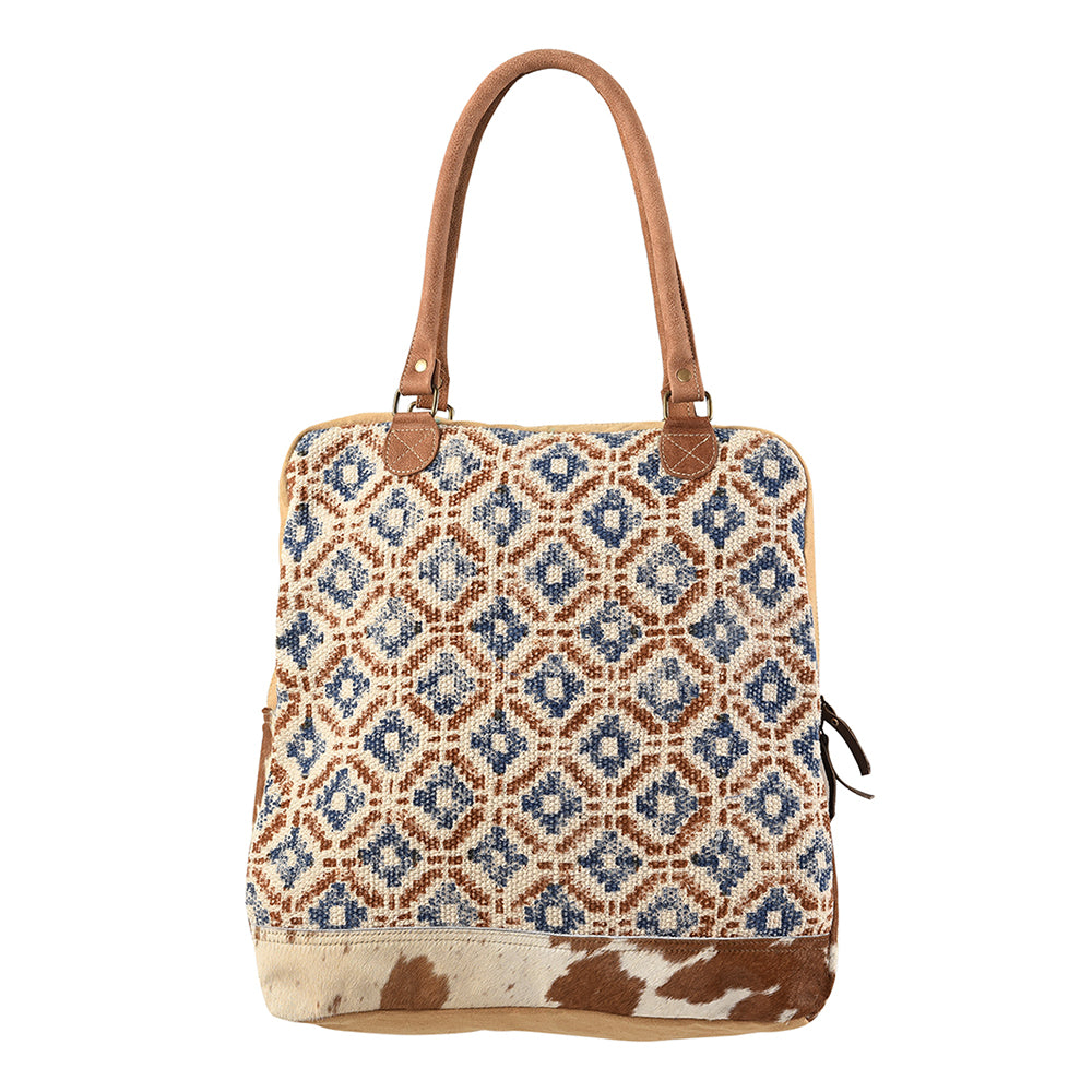 LC-KB156 Tote Upcycled Canvas Ladies Bag