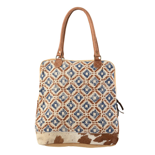 LC-KB156 Tote Upcycled Canvas Ladies Bag