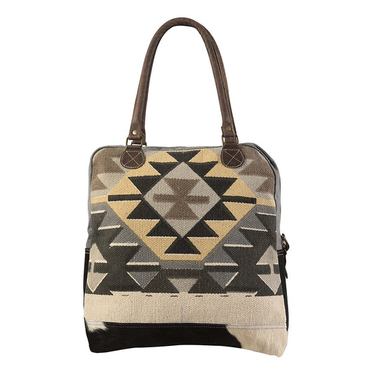 LC-KB157  Tote Upcycled Canvas Ladies Bag