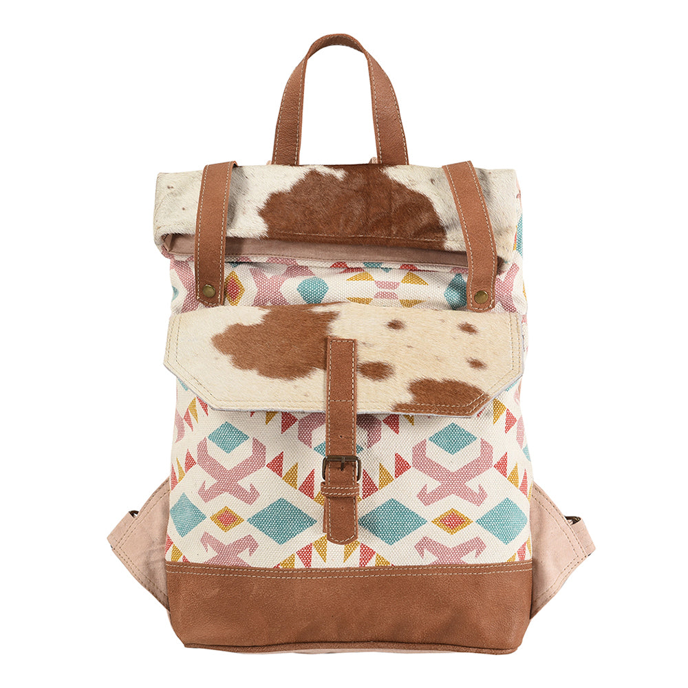 LC-KB164 Backpack Upcycled Canvas Ladies Bag