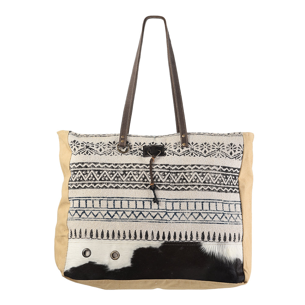 KB167 Weekender Upcycled Canvas Ladies Bag