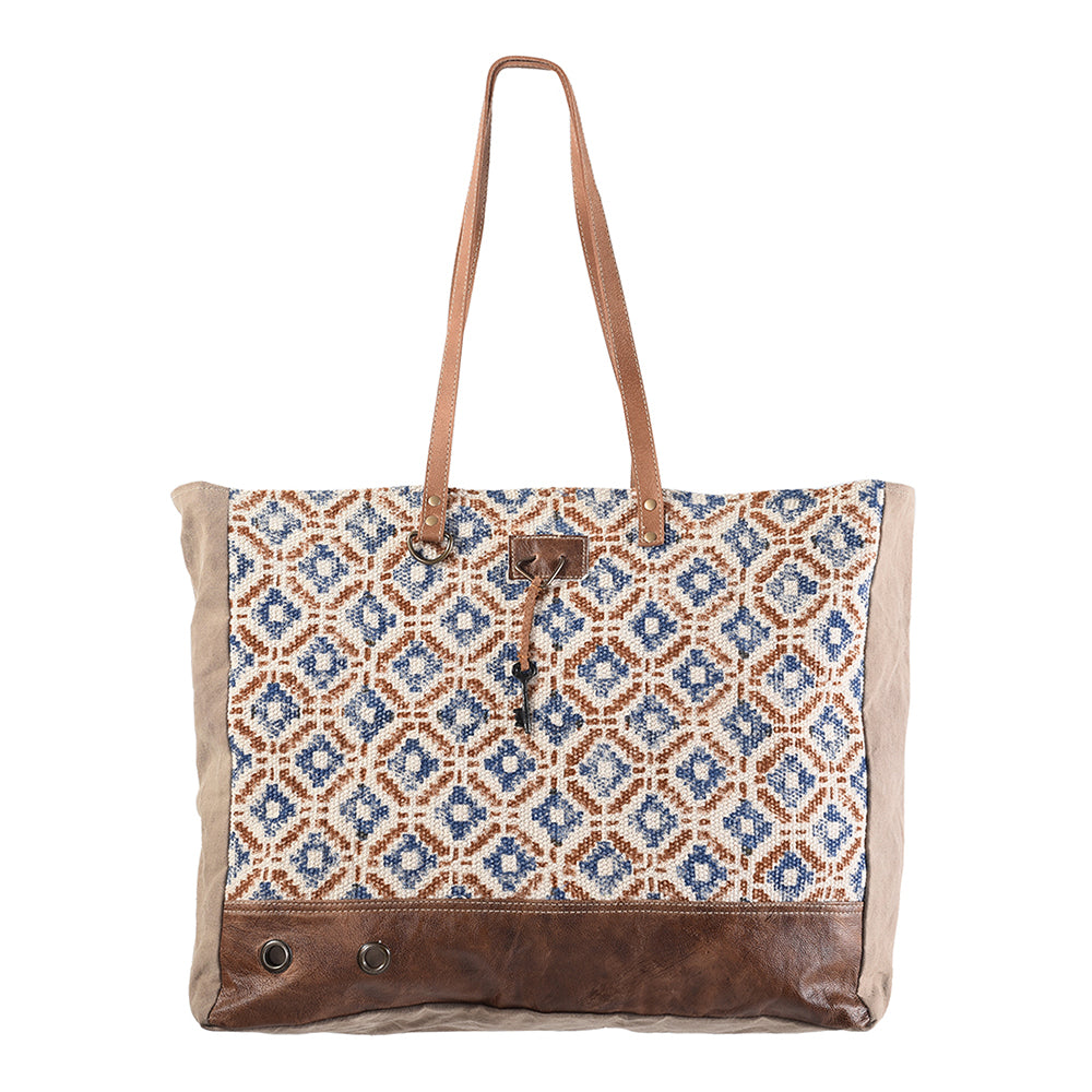 KB169 Weekender Upcycled Canvas Ladies Bag