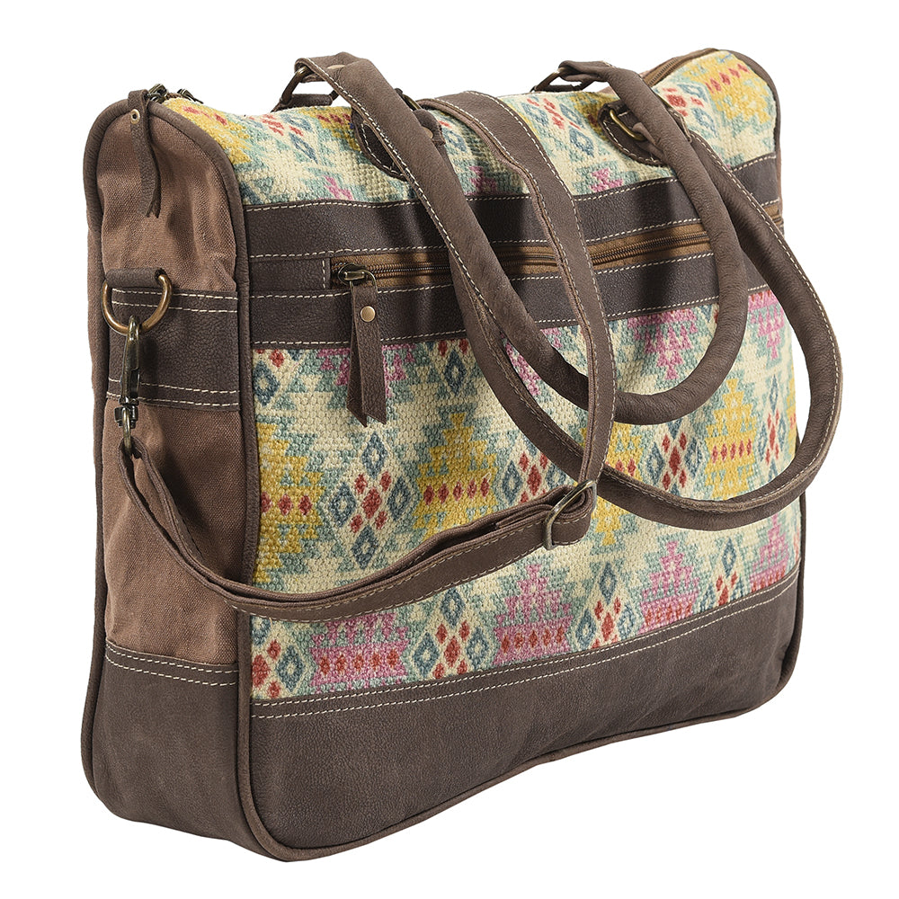 LC-KB174 Tote Upcycled Canvas Ladies Bag