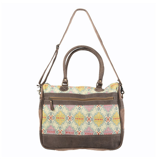 LC-KB174 Tote Upcycled Canvas Ladies Bag