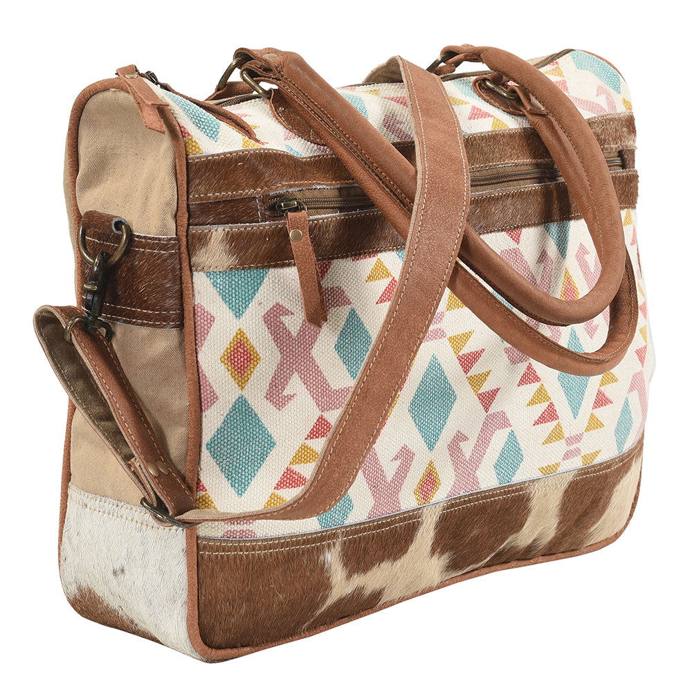 LC-KB176  Tote Upcycled Canvas Ladies Bag