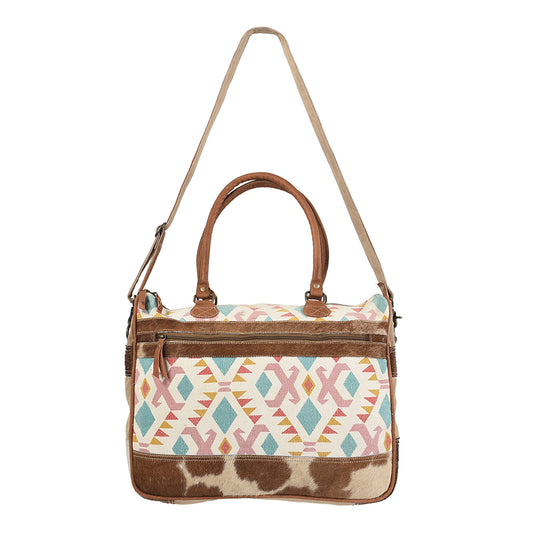 LC-KB176  Tote Upcycled Canvas Ladies Bag