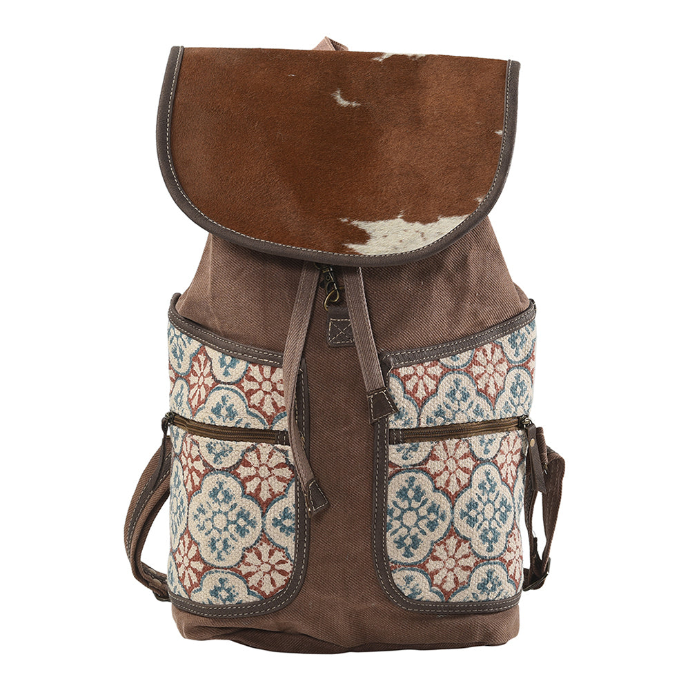 LC-KB177 Backpack Upcycled Canvas Ladies Bag