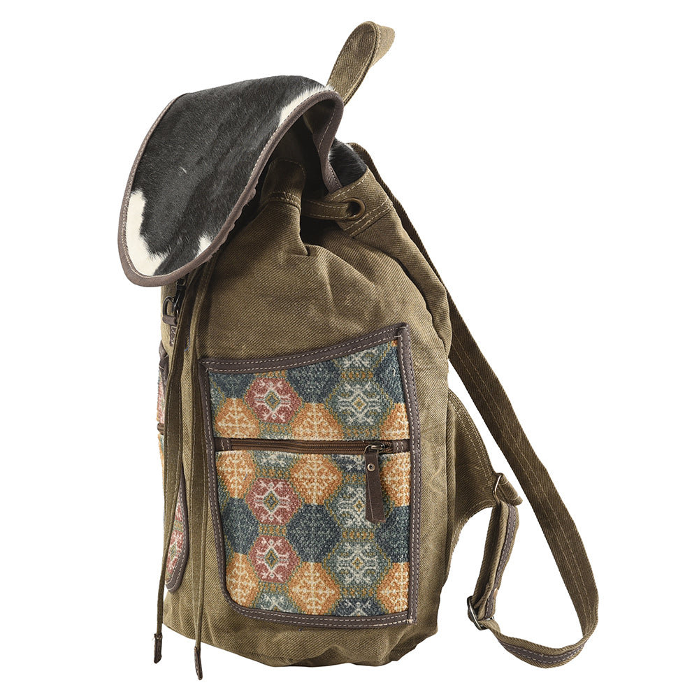 LC-KB179 Backpack Upcycled Canvas Ladies Bag