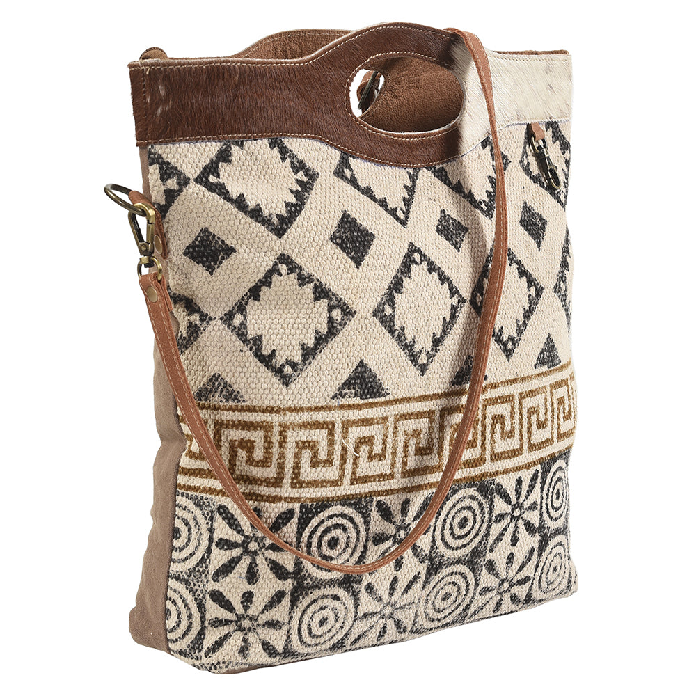 LC-KB180 Crossbody Upcycled Canvas Ladies Bag