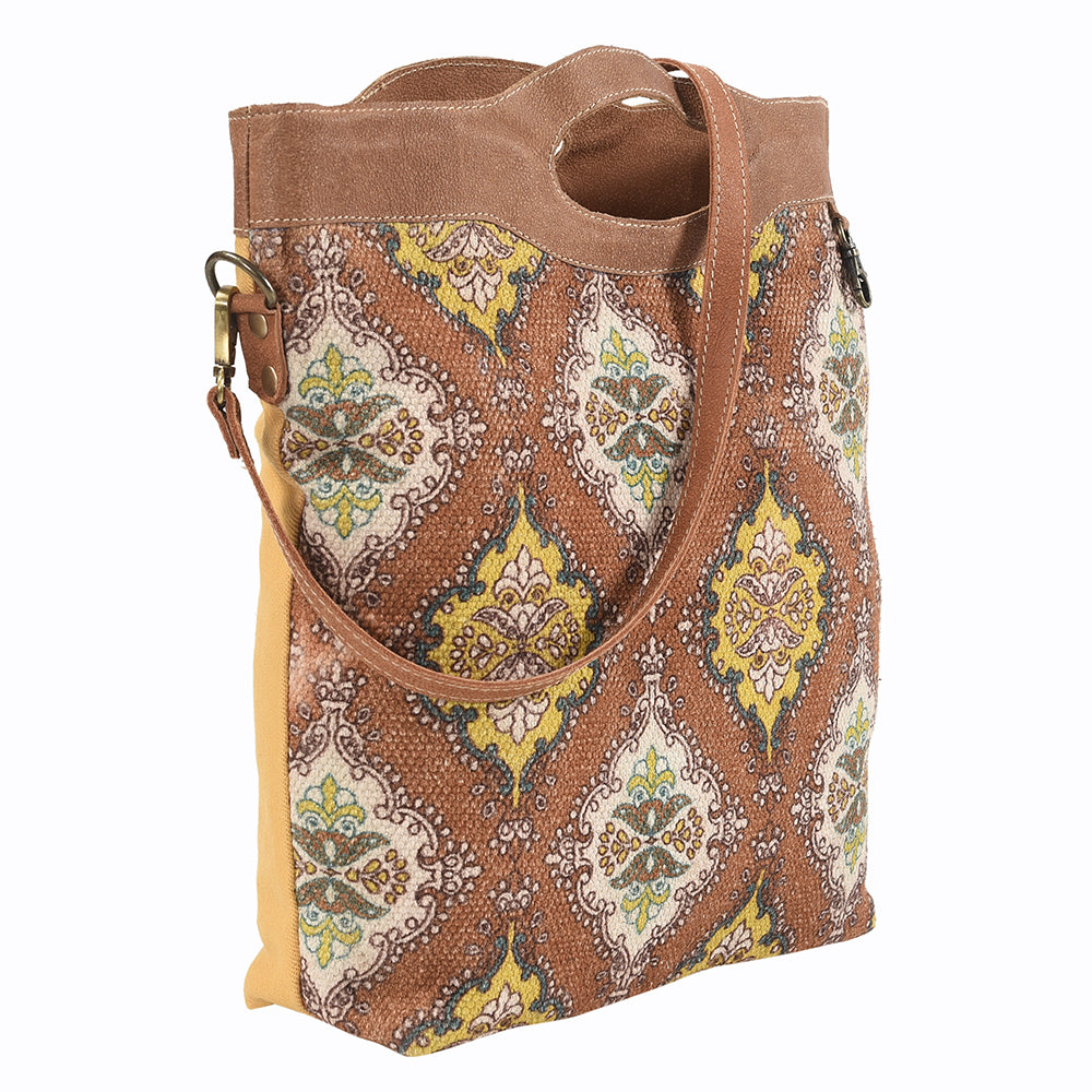 LC-KB181 Crossbody Upcycled Canvas Ladies Bag