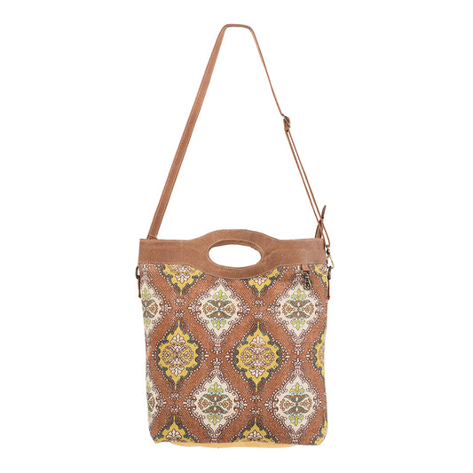 LC-KB181 Crossbody Upcycled Canvas Ladies Bag