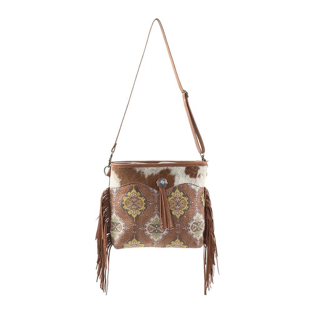 LC-KB207 Large Crossbody Upcycled Canvas Ladies Bag