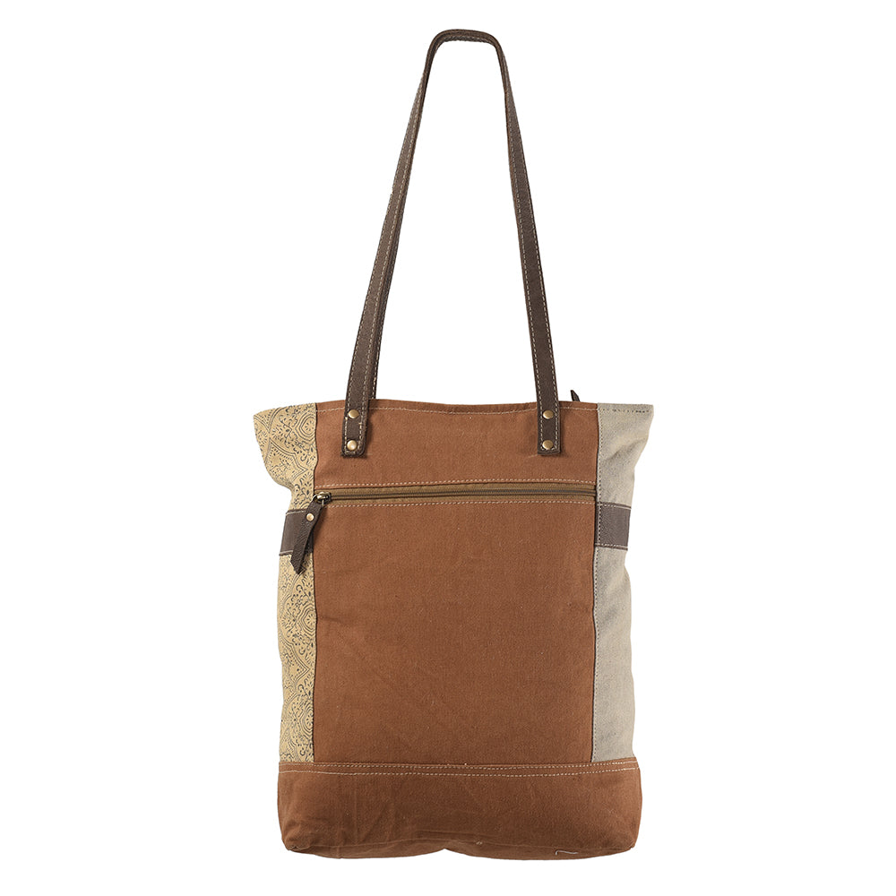 LC-KB224  Tote Upcycled Canvas Ladies Bag